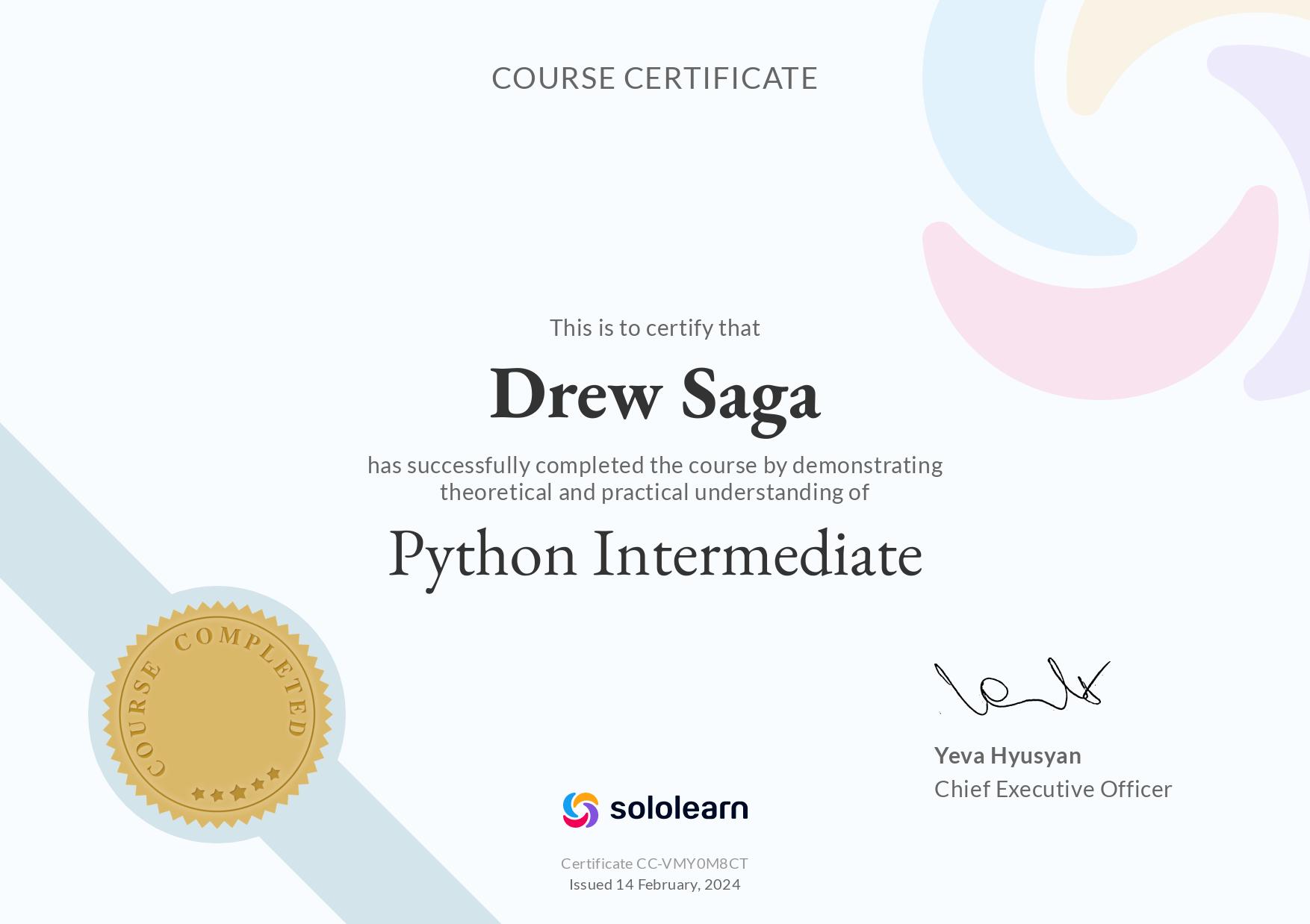 Pythoncertification